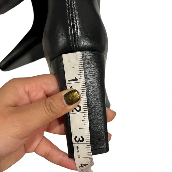 FINAL PRICE NEW STAUD Wally High Heel Tall Knee High Leather Boots - Picture 9 of 11